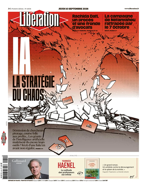 Prima pagina Libération di oggi - Quotidiano estero