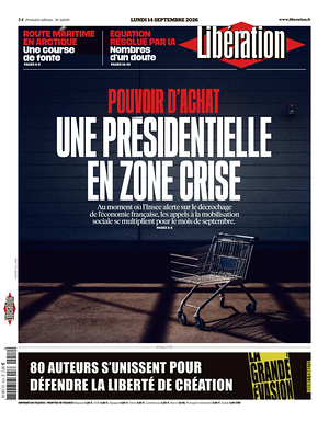 Prima pagina Libération di oggi - Quotidiano estero