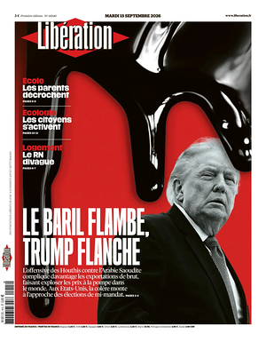 Prima pagina Libération di oggi - Quotidiano estero