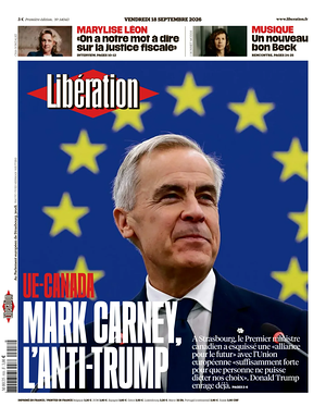 Prima pagina Libération di oggi - Quotidiano estero