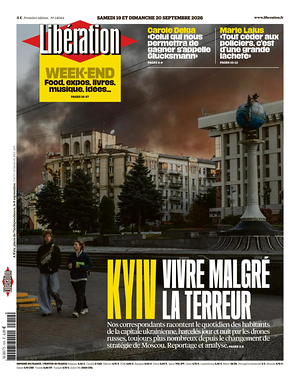 Prima pagina Libération di oggi - Quotidiano estero