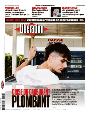 Prima pagina Libération di oggi - Quotidiano estero