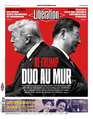 Prima pagina Libération di oggi - Quotidiano estero