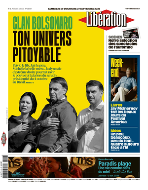 Prima pagina Libération di oggi - Quotidiano estero