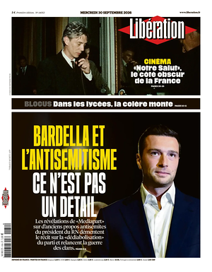 Prima pagina Libération di oggi - Quotidiano estero
