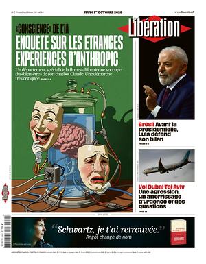 Prima pagina Libération di oggi - Quotidiano estero