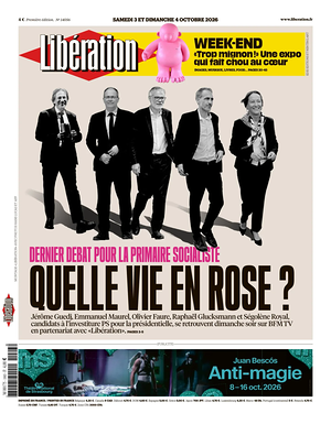 Prima pagina Libération di oggi - Quotidiano estero
