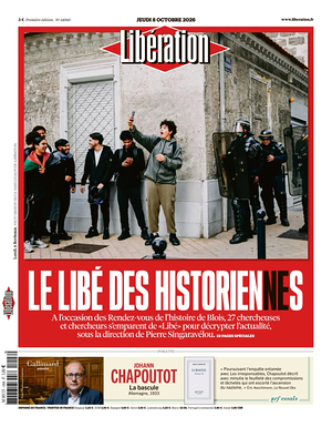 Prima pagina Libération di oggi - Quotidiano estero