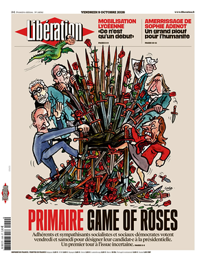 Prima pagina Libération di oggi - Quotidiano estero