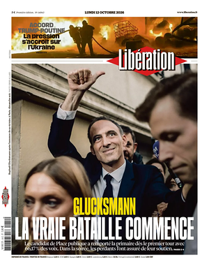 Prima pagina Libération di oggi - Quotidiano estero