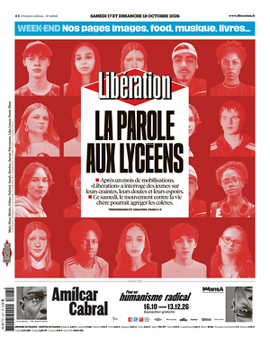 Prima pagina Libération di oggi - Quotidiano estero