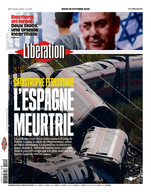 Prima pagina Libération di oggi - Quotidiano estero