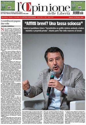 L'Opinione delle Libertà prima pagina