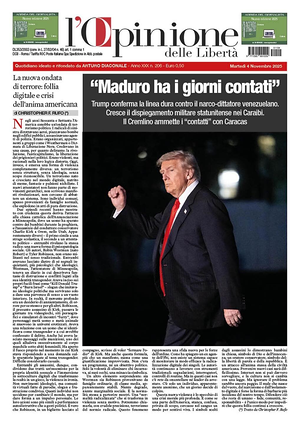 L'Opinione delle Libertà prima pagina
