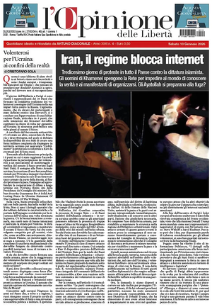 L'Opinione delle Libertà prima pagina