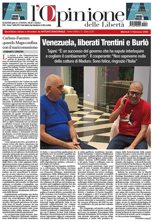 L'Opinione delle Libertà prima pagina