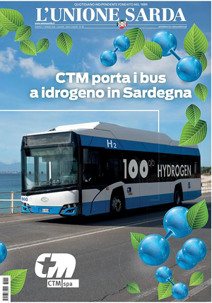 Prima pagina L'Unione Sarda di oggi - Quotidiano regionale