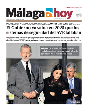 Prima pagina Málaga Hoy di oggi - Quotidiano regional