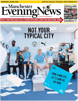 Manchester Evening News front page