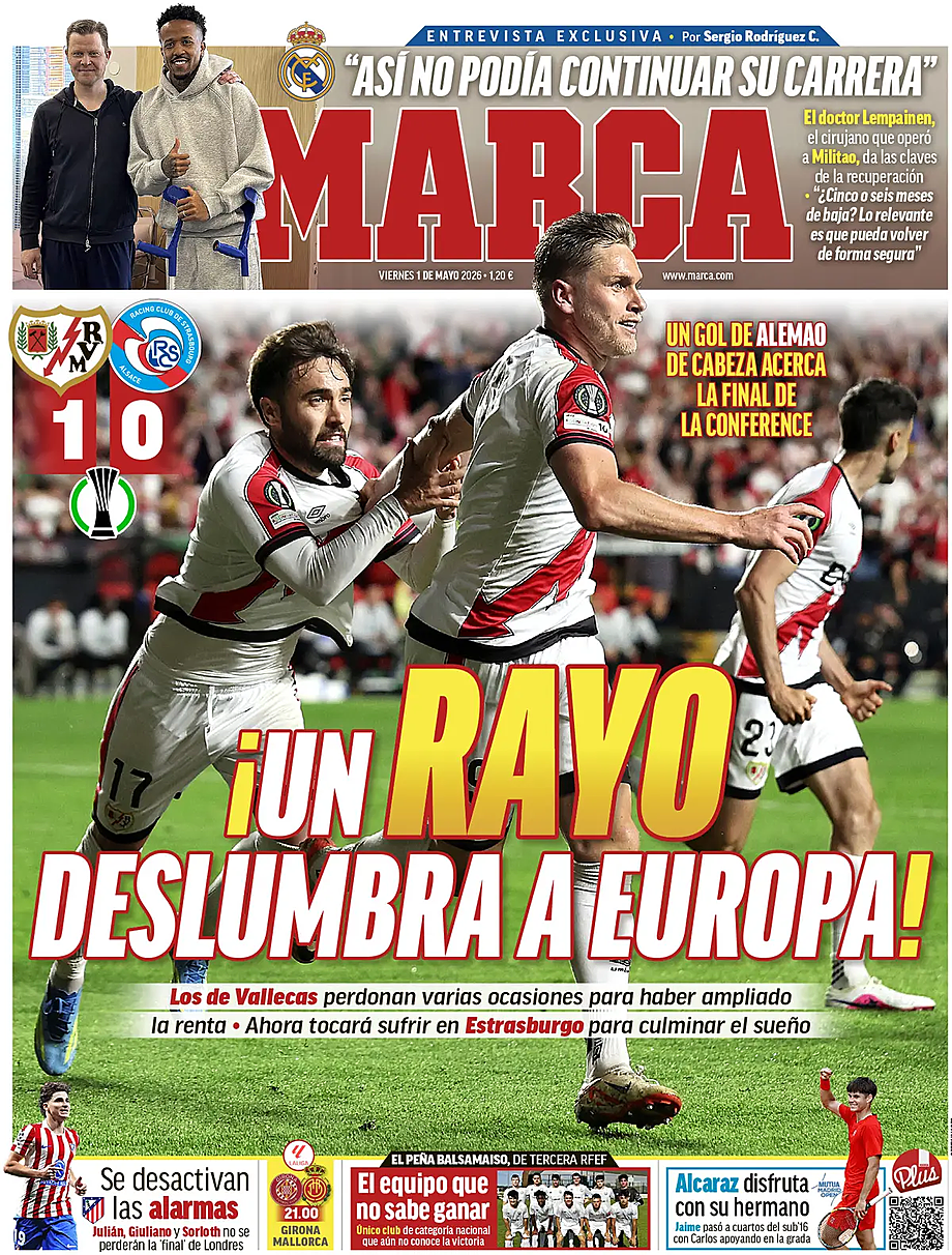 Portada Marca de hoy - Quiosco 1 mayo 2026