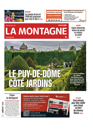 La Montagne (Clermont-Métropole) front page