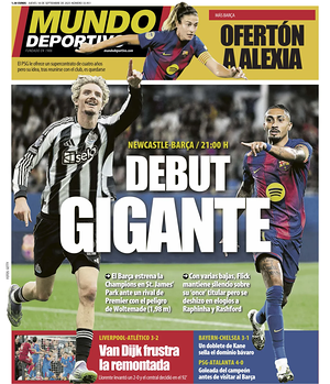 Prima pagina Mundo Deportivo di oggi - Quotidiano sport
