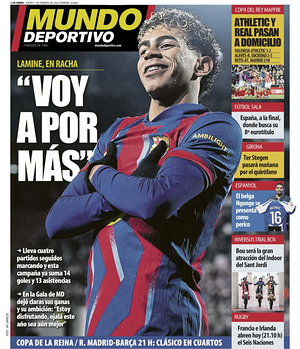 Prima pagina Mundo Deportivo di oggi - Quotidiano sport