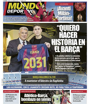 Prima pagina Mundo Deportivo di oggi - Quotidiano sport
