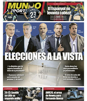 Prima pagina Mundo Deportivo di oggi - Quotidiano sport
