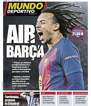 Prima pagina Mundo Deportivo di oggi - Quotidiano sport