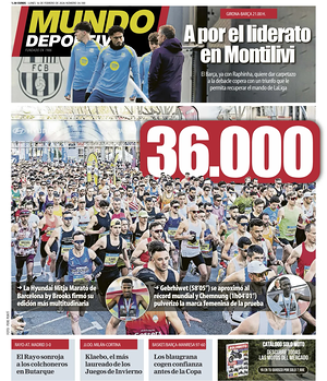 Prima pagina Mundo Deportivo di oggi - Quotidiano sport