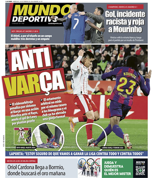 Prima pagina Mundo Deportivo di oggi - Quotidiano sport