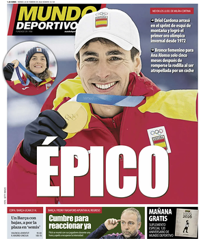 Prima pagina Mundo Deportivo di oggi - Quotidiano sport