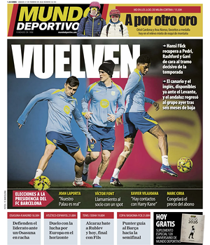 Prima pagina Mundo Deportivo di oggi - Quotidiano sport