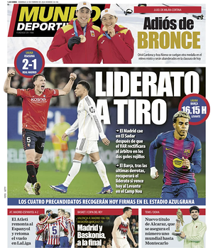 Prima pagina Mundo Deportivo di oggi - Quotidiano sport