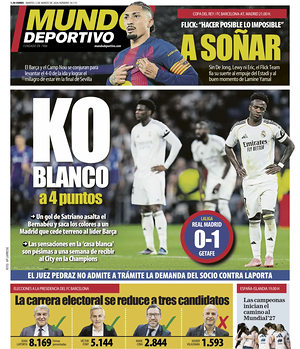 Prima pagina Mundo Deportivo di oggi - Quotidiano sport