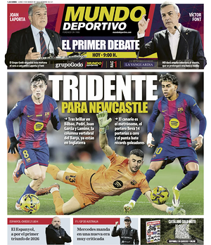 Prima pagina Mundo Deportivo di oggi - Quotidiano sport