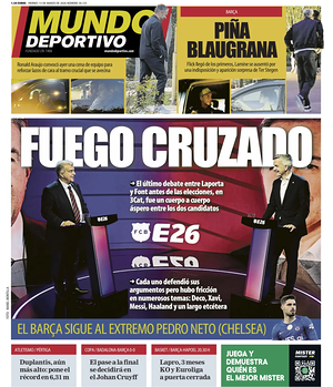 Prima pagina Mundo Deportivo di oggi - Quotidiano sport