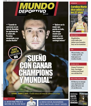 Prima pagina Mundo Deportivo di oggi - Quotidiano sport