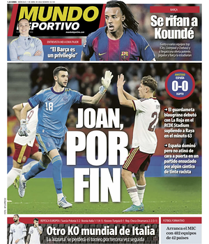 Mundo Deportivo front page