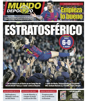 Prima pagina Mundo Deportivo di oggi - Quotidiano sport
