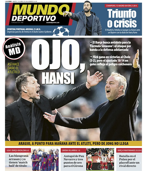 Prima pagina Mundo Deportivo di oggi - Quotidiano sport