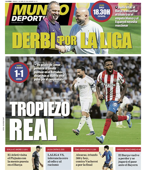 Prima pagina Mundo Deportivo di oggi - Quotidiano sport