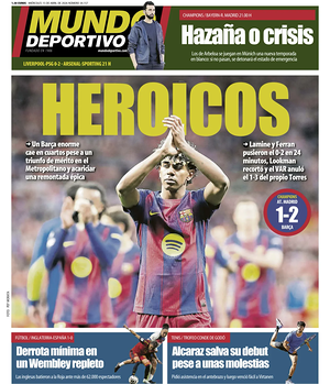 Prima pagina Mundo Deportivo di oggi - Quotidiano sport
