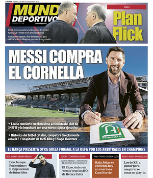Mundo Deportivo prima pagina