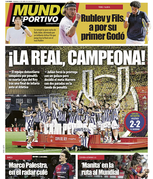 Mundo Deportivo prima pagina
