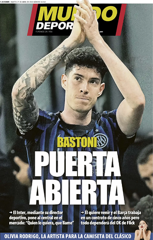 Mundo Deportivo prima pagina