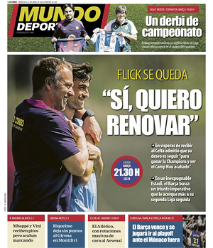 Prima pagina Mundo Deportivo di oggi - Quotidiano sport