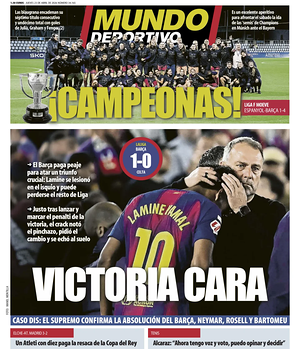 Prima pagina Mundo Deportivo di oggi - Quotidiano sport