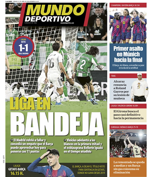 Prima pagina Mundo Deportivo di oggi - Quotidiano sport